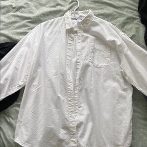 Oversized boyfriend shirt